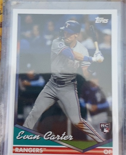 2024 Topps Archives #223 Evan Carter — front
