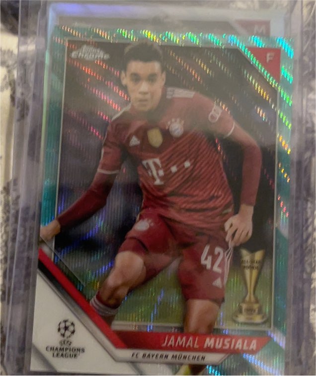 2021-22 Topps Chrome UEFA Champions League #69 Jamal Musiala — front