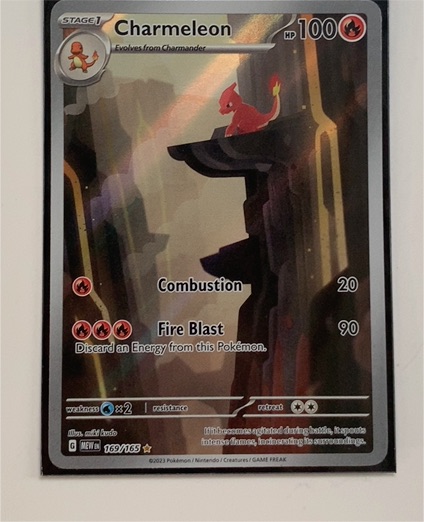 2023 Pokémon Scarlet & Violet 151 #169 Charmeleon Illustration Rare — front