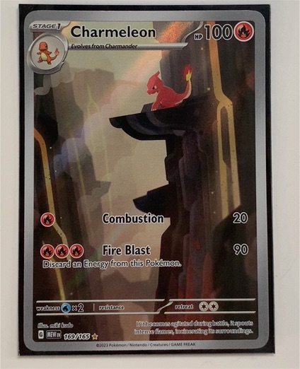 2023 Pokémon Scarlet & Violet 169/165 Charmeleon — front
