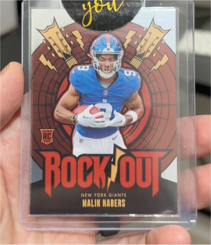 2024 Panini Absolute #RO-MNS Malik Nabers — front