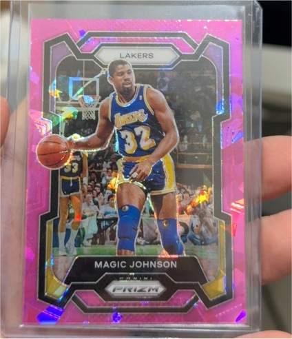 2023-24 Panini Prizm #185 Magic Johnson — front