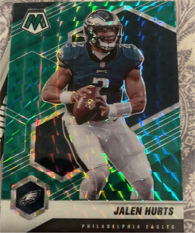 2021 Panini Mosaic Jalen Hurts — front