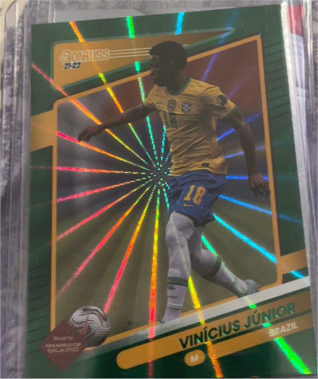 2021-22 Donruss Road to Qatar #M Vinícius Júnior — front