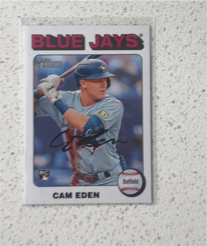 2024 Topps Heritage High Number #678 Cam Eden — front