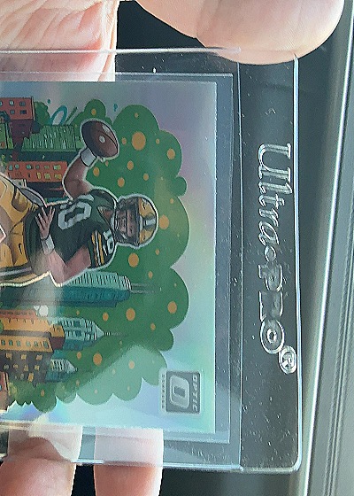 2017 Donruss Optic #5 Aaron Rodgers — front