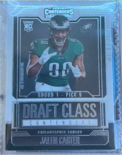 2023 Panini Contenders Draft Class Contenders #11 Jalen Carter — front