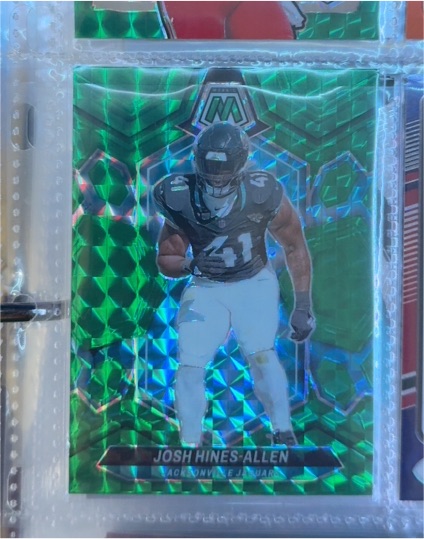 2024 Panini Mosaic #104 Josh Hines-Allen — front