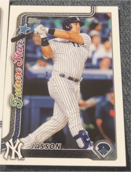 2025 Topps Series 2 #590 Jasson Dominguez Future Stars — front