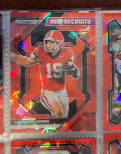 2023 Panini Prizm #19 Brock Bowers — front