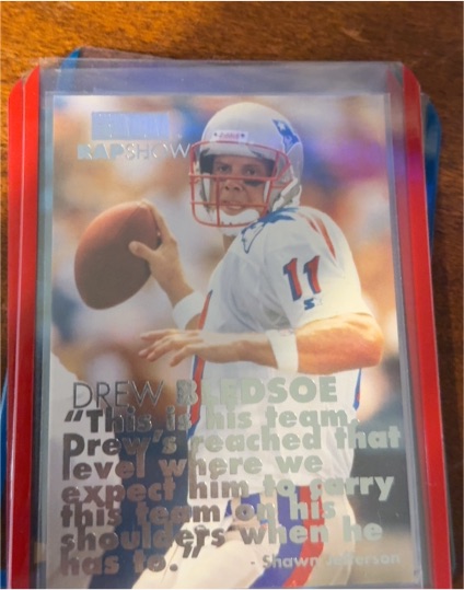 1998 SkyBox Premium Rap Show #2 Drew Bledsoe — front