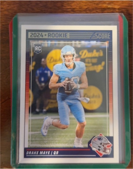 2024 Panini Score #303 Drake Maye — front