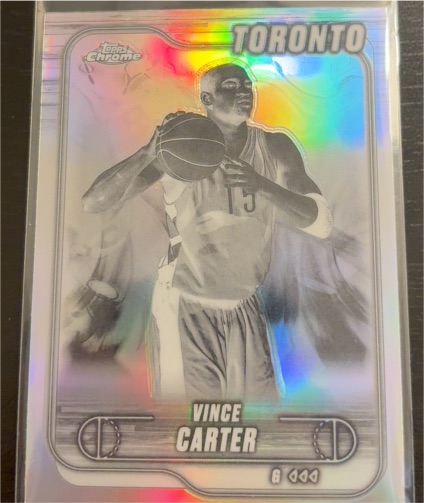2024-25 Topps Chrome #54 Vince Carter — front