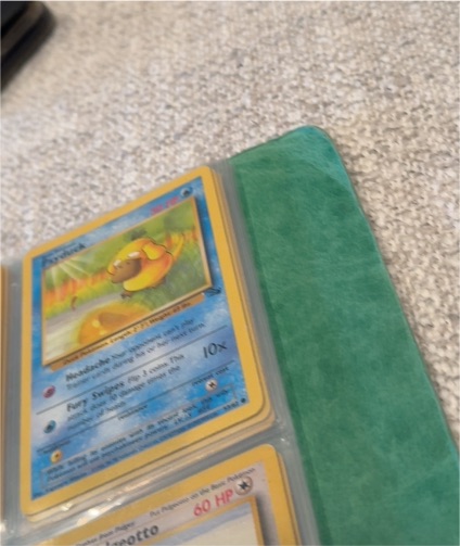 1999 Pokémon Fossil #53 Psyduck — front