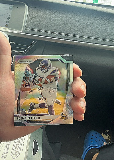2024 Panini Prizm #? Adrian Peterson — front