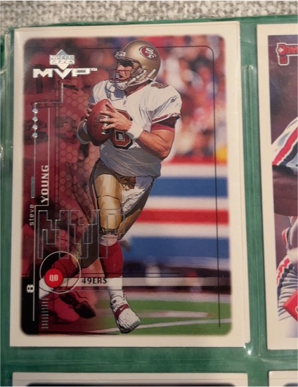 1999 Upper Deck MVP #165 Steve Young — front