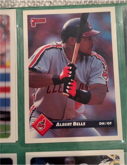 1993 Donruss #435 Albert Belle — front