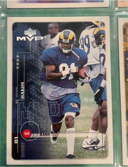 1999 Upper Deck MVP #156 Az Hakim — front