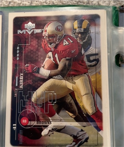 1999 Upper Deck MVP #41 Terry Kirby — front