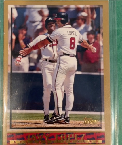 1998 Topps #183 Javy Lopez — front