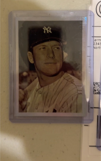 1963 Topps #311 Mickey Mantle — front