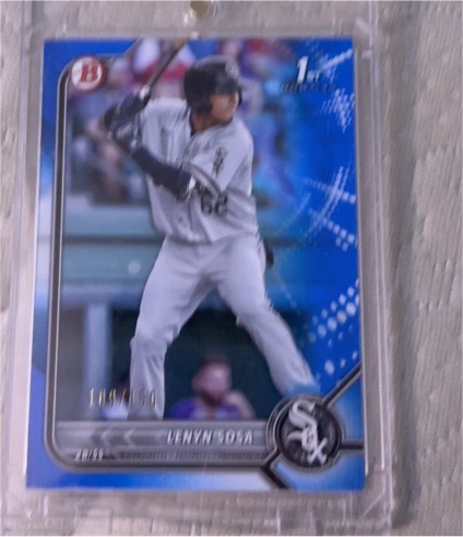 2022 Bowman Prospects Blue #BP-76 Lenyn Sosa — front