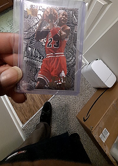 1995-96 Fleer Metal #212 Michael Jordan — front