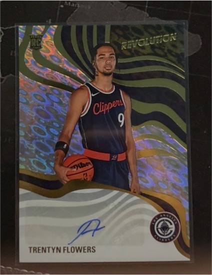 2022 Panini Revolution #RA-TFL Trentyn Flowers — front