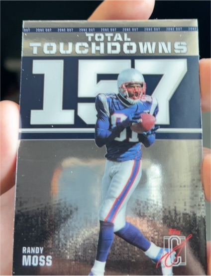 2024 Topps Signature Class #ZO-3 Randy Moss Zone Out — front