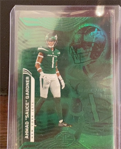 2022 Panini Illusions #21 Ahmad 'Sauce' Gardner — front