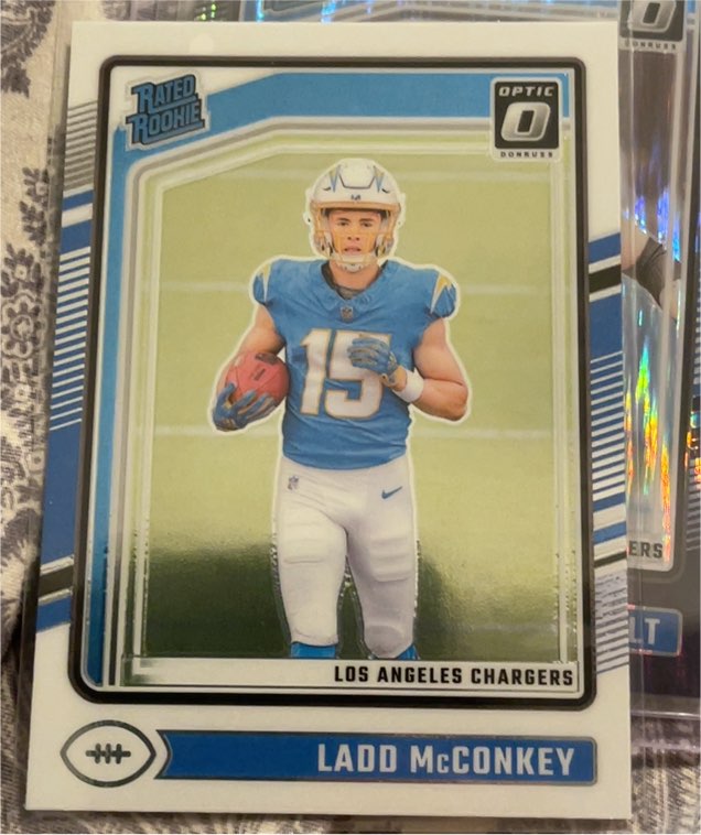 2024 Panini Donruss Optic #266 Ladd McConkey — front