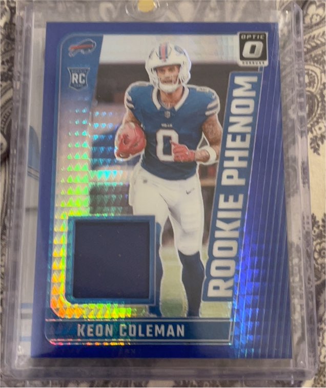 2024 Panini Donruss Optic #RPB-KCN Keon Coleman Rookie Phenom Patch — front