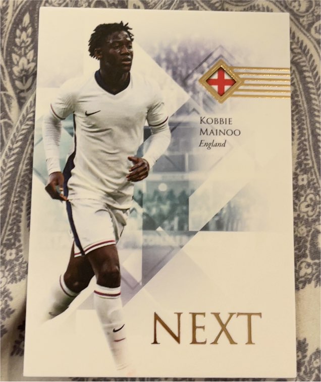 2024 Futera Unique Next Kobbie Mainoo — front