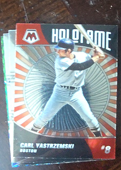 2022 Panini Mosaic Holofame #HF-6 Carl Yastrzemski — front