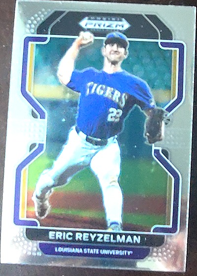 2022 Panini Prizm Draft Picks Eric Reyzelman — front