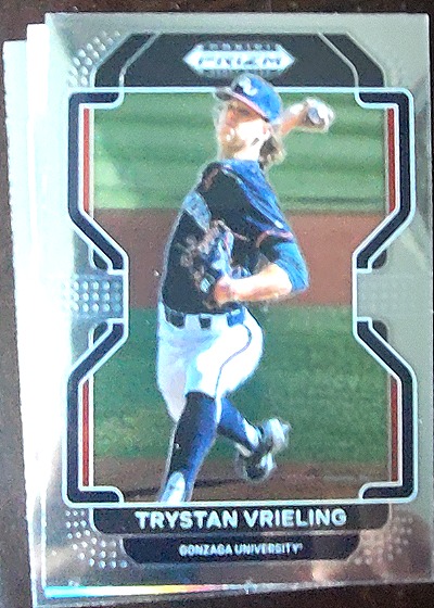 2022 Panini Prizm Draft Picks #PDP100 Trystan Vrieling — front