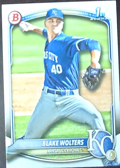 2025 Bowman #BP-76 Blake Wolters — front