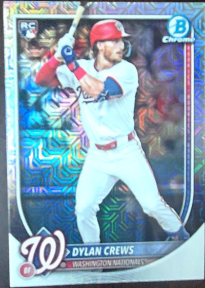 2025 Bowman Chrome #42 Dylan Crews — front