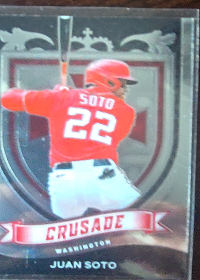 2021 Panini Chronicles Crusade #18 Juan Soto — front