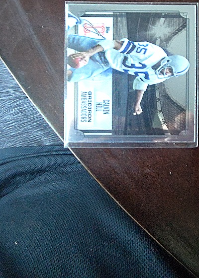 2024 Topps Signature Class #GA-15 Calvin Hill Gridiron Ambassadors — front
