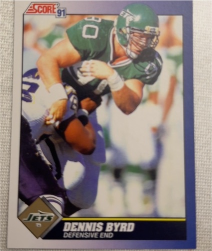 1991 Score #94 Dennis Byrd — front