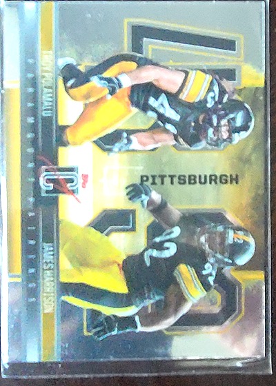 2024 Topps Signature Class #PP-8 James Harrison Troy Polamalu Paramount Pairings — front