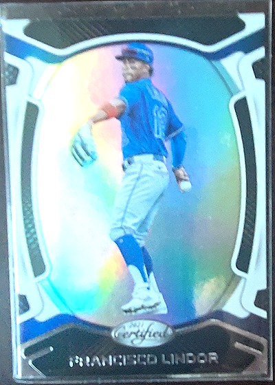2021 Panini Chronicles Certified #32 Francisco Lindor — front