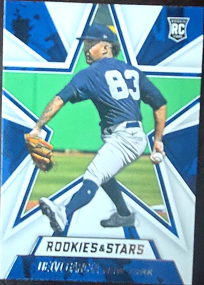 2021 Panini Chronicles Rookies & Stars #1 Deivi Garcia — front