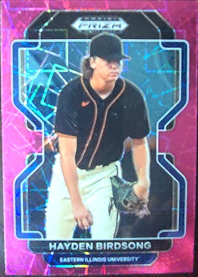 2022 Panini Prizm Draft Picks #PDP196 Hayden Birdsong — front