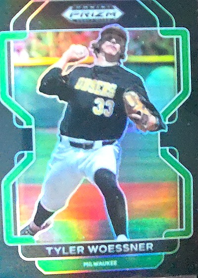 2022 Panini Prizm Draft Picks #34 Tyler Woessner — front