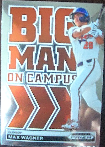 2022 Panini Prizm Draft Picks Big Man on Campus #BMC-MW Max Wagner — front