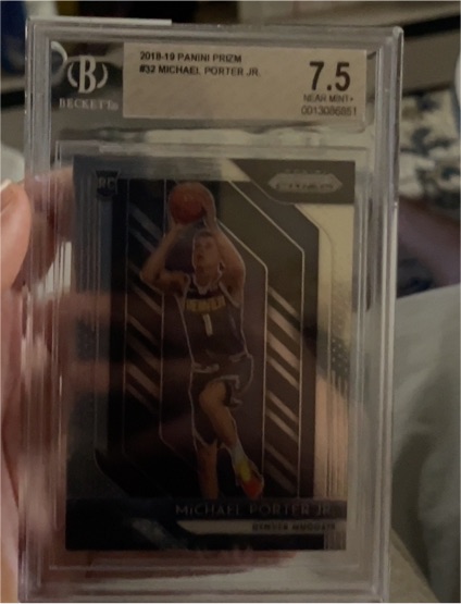 2018-19 Panini Prizm #32 Michael Porter Jr. — front