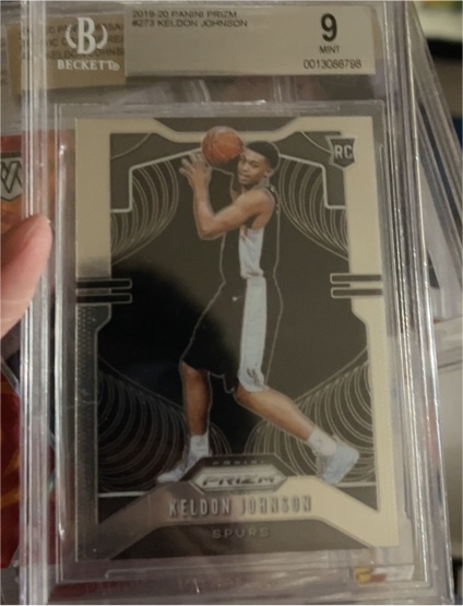 2019-20 Panini Prizm #273 Keldon Johnson — front