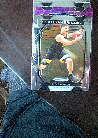 2023 Panini Prizm All-American Luka Garza — front